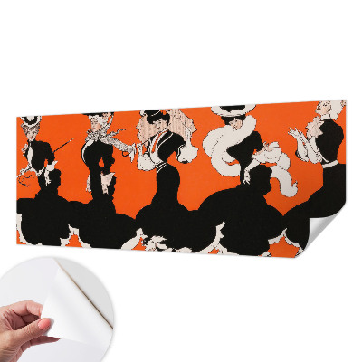 71D-Fototapete fürs Schlafzimmer Damenbekleidung