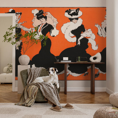 71D-Fototapete fürs Schlafzimmer Damenbekleidung