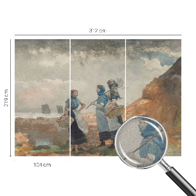 Fototapete nach Maß mit Motiv einer ruhigen Küstenlandschaft