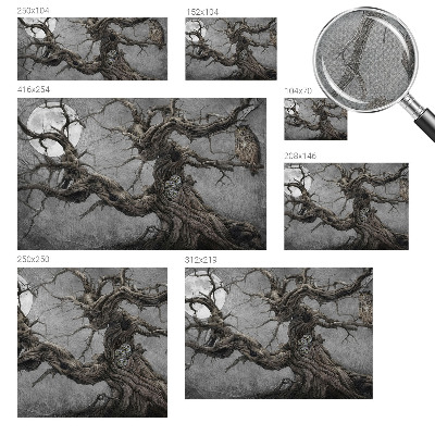 Motivtapete fürs Wohnzimmer Geheimnisvolle Eule