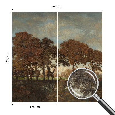 Hochwertige Bildtapete Idyllische Landschaft