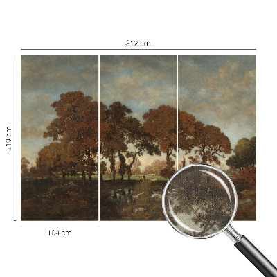 Hochwertige Bildtapete Idyllische Landschaft