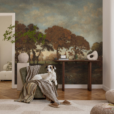 Hochwertige Bildtapete Idyllische Landschaft