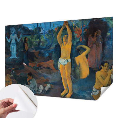 Selbstklebende Fototapete fürs Wohnzimmer Tropische Harmonie