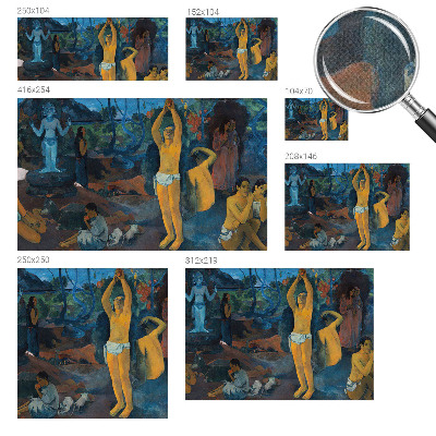 Selbstklebende Fototapete fürs Wohnzimmer Tropische Harmonie