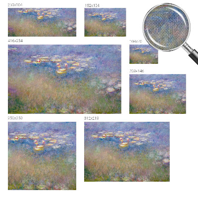 Selbstklebende Fototapete fürs Schlafzimmer Seerosen