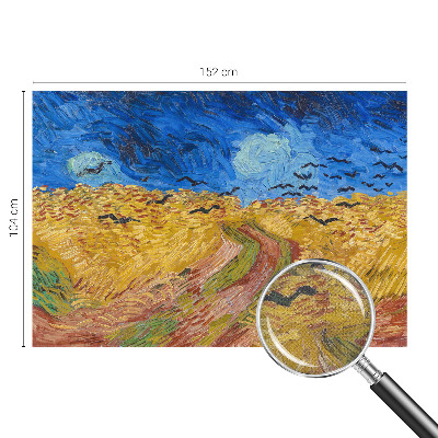 Selbstklebende Fototapete fürs Kinderzimmer Feldlandschaft