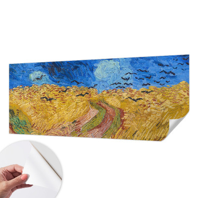 Selbstklebende Fototapete fürs Kinderzimmer Feldlandschaft