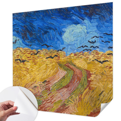 Selbstklebende Fototapete fürs Kinderzimmer Feldlandschaft