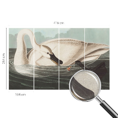 72D-Fototapete Harmonie der Natur als detailreiche Wandgestaltung