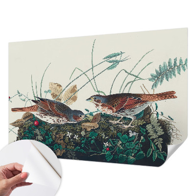 Fototapete in 3D-Optik der Zauber der Natur als fotorealistisches Motiv