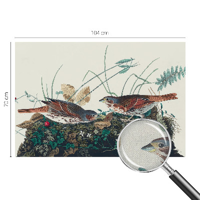 Fototapete in 3D-Optik der Zauber der Natur als fotorealistisches Motiv