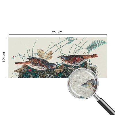 Fototapete in 3D-Optik der Zauber der Natur als fotorealistisches Motiv