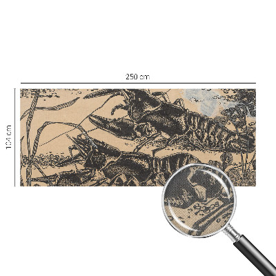 Moderne Fototapete nach Maß Wasserkrebs