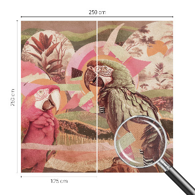 Selbstklebende Fototapete Tropische Vögel