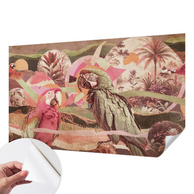 Selbstklebende Fototapete Tropische Vögel