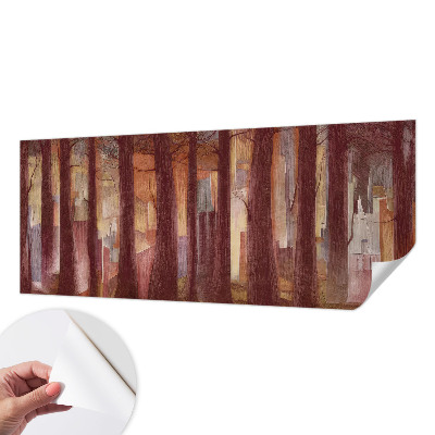 Selbstklebende Fototapete fürs Wohnzimmer Geheimnisvolle Landschaft