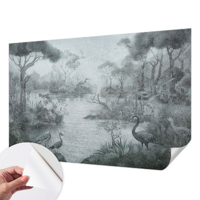 Selbstklebende Fototapete für die Wand mit Motiv einer Naturlandschaft