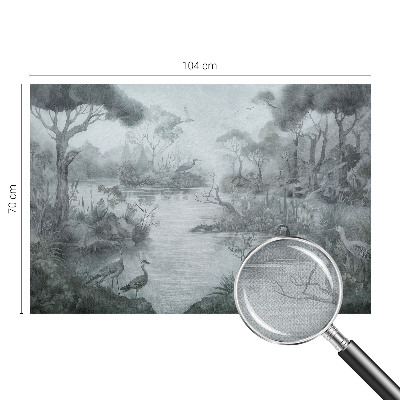 Selbstklebende Fototapete für die Wand mit Motiv einer Naturlandschaft