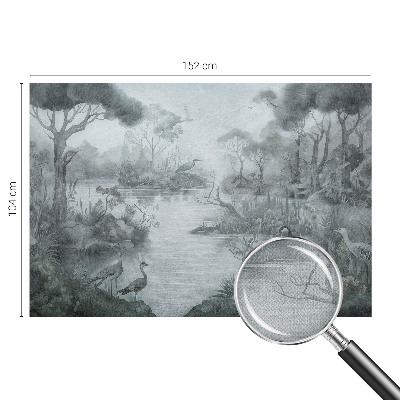 Selbstklebende Fototapete für die Wand mit Motiv einer Naturlandschaft