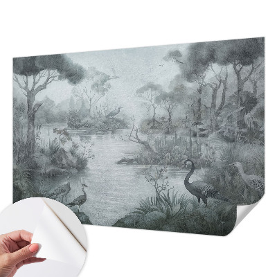 Selbstklebende Fototapete für die Wand mit Motiv einer Naturlandschaft