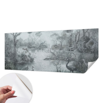 Selbstklebende Fototapete für die Wand mit Motiv einer Naturlandschaft