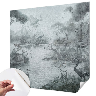 Selbstklebende Fototapete für die Wand mit Motiv einer Naturlandschaft
