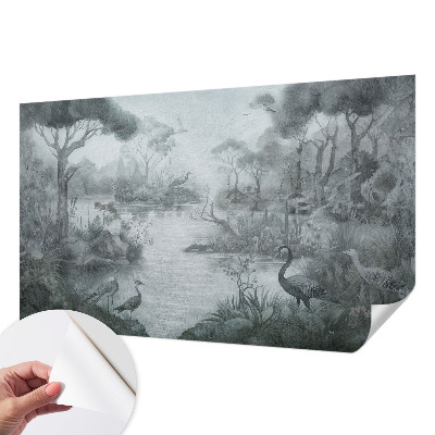 Selbstklebende Fototapete für die Wand mit Motiv einer Naturlandschaft