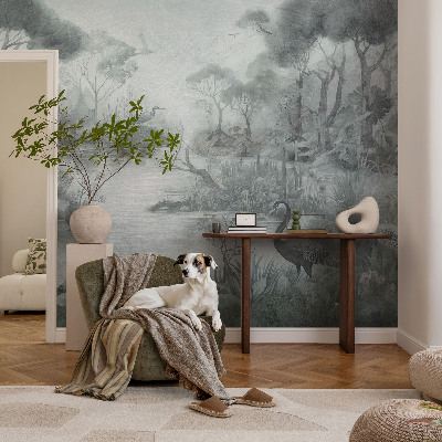 Selbstklebende Fototapete für die Wand mit Motiv einer Naturlandschaft