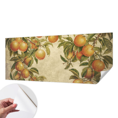 Selbstklebende Fototapete fürs Kinderzimmer Fruchtzweige