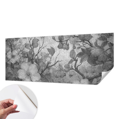 73D-Fototapete mit Motiv eines Blütenzweigs