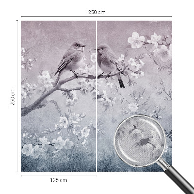 Fototapete in 3D-Optik Subtile Natur