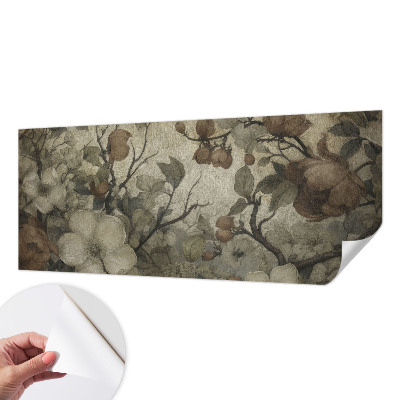 73D-Fototapete fürs Wohnzimmer Blumenschönheit