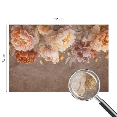 Fototapete nach Maß mit floralem Motiv