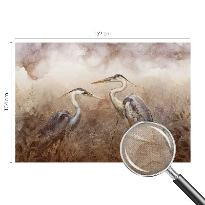 Selbstklebende Fototapete mit elegantem Vogelmotiv