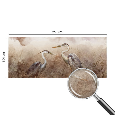Selbstklebende Fototapete mit elegantem Vogelmotiv