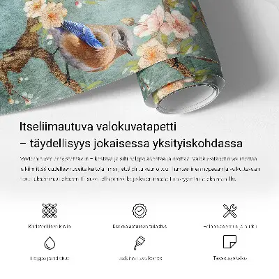 Selbstklebende Fototapete fürs Schlafzimmer mit exotischer Landschaft