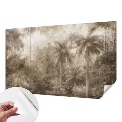 Selbstklebende Fototapete fürs Schlafzimmer Exotische Landschaft