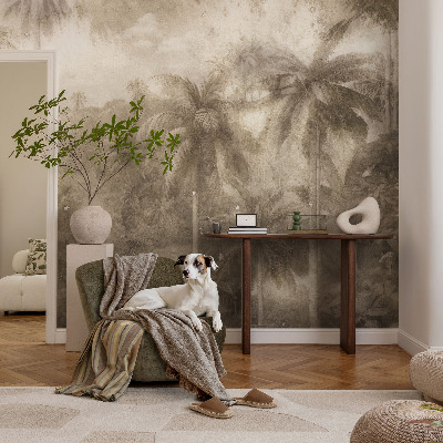 Selbstklebende Fototapete fürs Schlafzimmer Exotische Landschaft