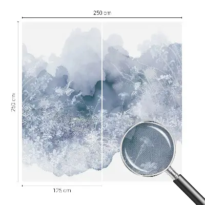 Fototapete in 3D-Optik mit Motiv einer Blumenwiese