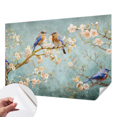 Fototapete nach Maß Frühlingsvögel