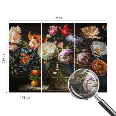 Motivtapete nach Maß Blumenstrauß