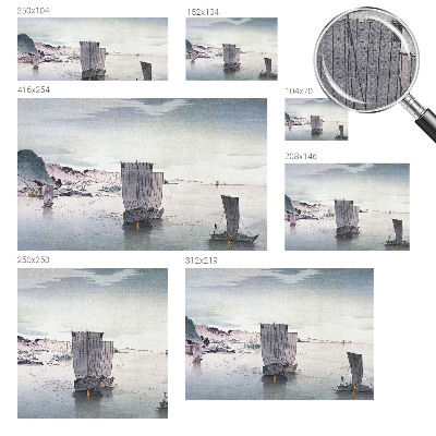 Selbstklebende Fototapete für die Wand mit einer nautischen Szenerie