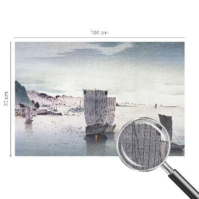 Selbstklebende Fototapete für die Wand mit einer nautischen Szenerie