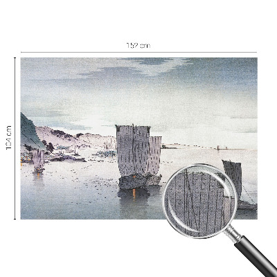 Selbstklebende Fototapete für die Wand mit einer nautischen Szenerie