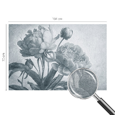 75D-Fototapete Floraler Chic