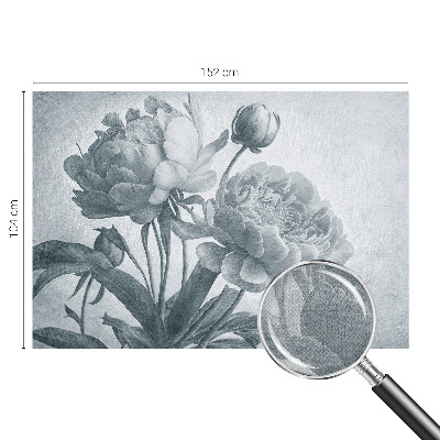 75D-Fototapete Floraler Chic