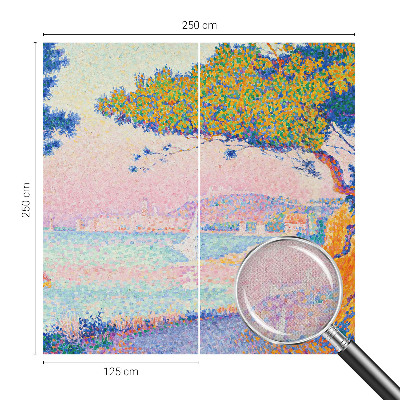 Moderne Fototapete nach Maß Farbenfrohe Landschaft