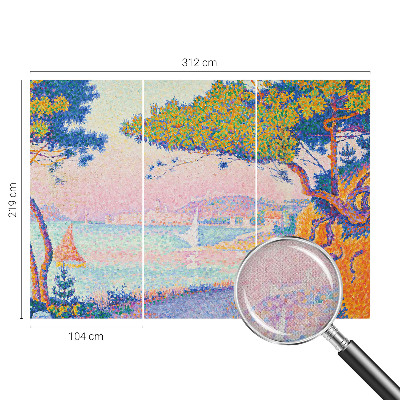 Moderne Fototapete nach Maß Farbenfrohe Landschaft