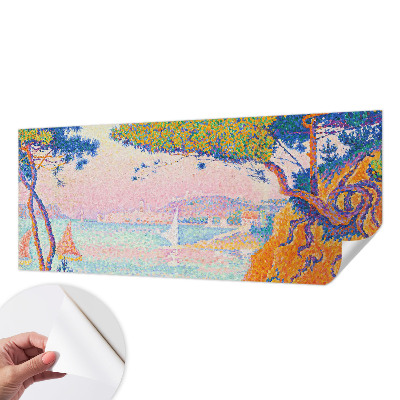 Moderne Fototapete nach Maß Farbenfrohe Landschaft